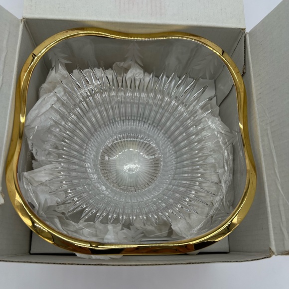 MIKASA HOLIDAY PINE GOLD BOWL - Picture 13 of 13